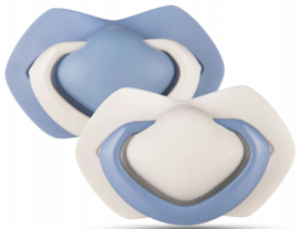 Canpol Babies PURE COLOR Set symmetrische siliconen fopspenen , 2 stuks |