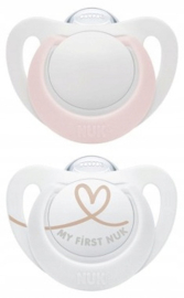 NUK |  Star siliconen fopspenen   2 st. set |