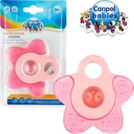 Canpol Babies Ster Koelbijtring met Ice gel, 3+ m Roze