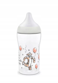 NUK Perfect Match Babyfles 260 ml – Siliconen Speen M – 3m+ – Disney Tijgertje