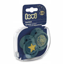 Lovi Stardust fopspenen 2 st. set- groen