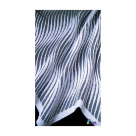 Wisan  Xenia jacquard vitrage Gordijn 150x 250 cm - Curtains  - hoogwaardig jacquardgordijn- wit-