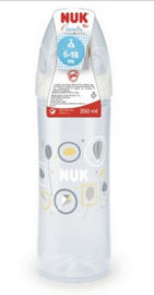 NUK  Serenity Plus | Ballonnen   |  Fles |  6-18  maanden |  250 ml | speen maat: M  |