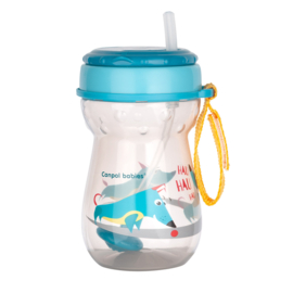 Canpol Baby |  Sport Cup |  met Flip-top verzwaard rietje  | 350ml