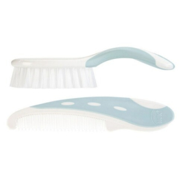 NUK |  Borstel en kam | licht blauw |