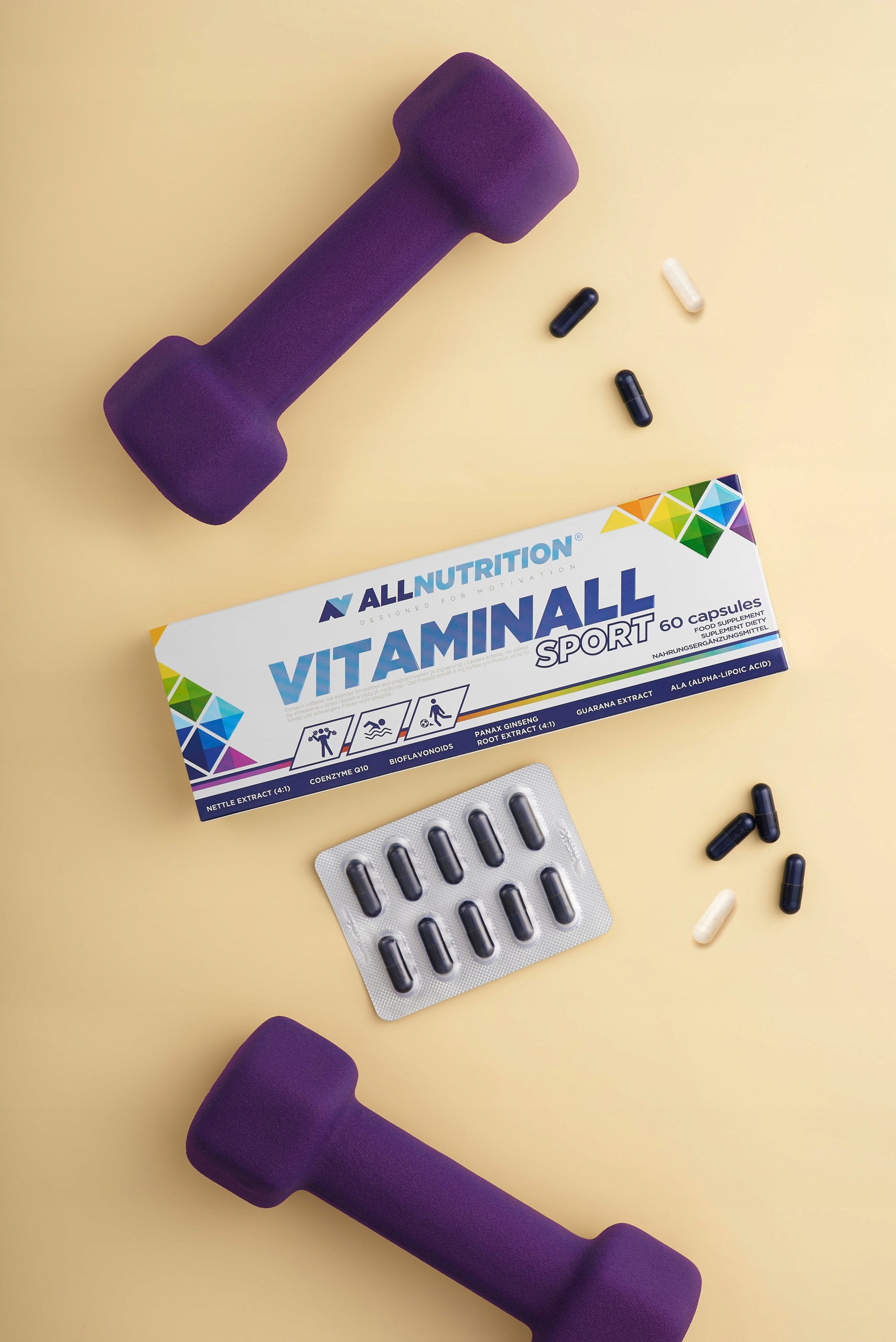 ALLNUTRITION  | VITAMINALL SPORT  | 60 capsules |