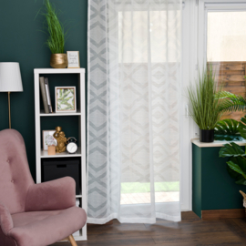Markizeta Home Gilda Gordijn 250 x 260 cm -  Klaar gordijn met tunnel en verborgen lussen - wit-