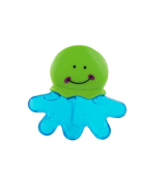 Baby mix |  bijtring | Octopus | groen - blauw | 0m+