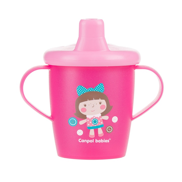 Canpol babies TOYS Antilekbeker Hard 250ml , 9m+