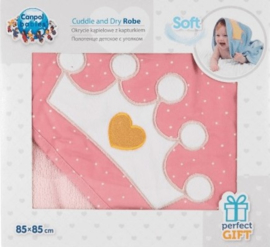 Canpol Babies baby handdoek 85x85cm, 100% katoen,  QUEEN