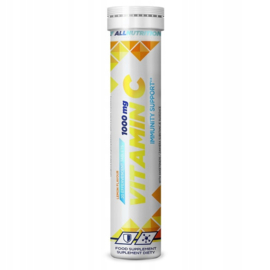 ALLNUTRITION | Vitamin C 1000 mg – 3 stuks × 20 bruistabletten citroensmaak – Hoge dosering – Immuunsysteem & Energie |