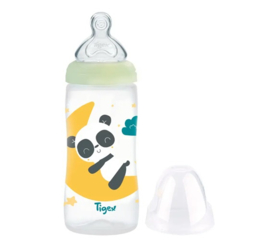 Tigex- TRANSITION+ fles 300ml-  Fosforescerende nacht- panda