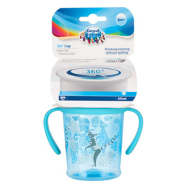 Canpol Babies JUNGLE   babybeker 360° 270ml - 6m+