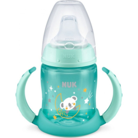 NUK Serenity Plus | overgangsbeker  met handvat 150ml | groen | 4+ maanden |