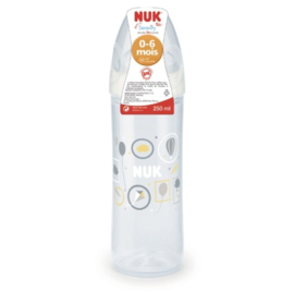NUK  Serenity Plus | Ballonnen   |  Fles |  0-6  maanden |  250 ml | speen maat: M  |
