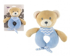 Tulilo  baby pluche  rammelaar- blauw- beer - 0m+