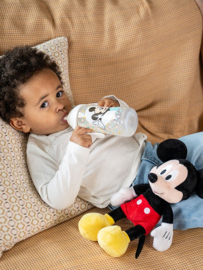 Tigex | Autonomie+ Babyfles 300 ml met Handgrepen |  Mickey |  Anti-Colic Speen Y +6m |