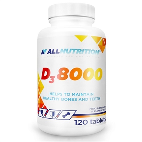 ALLNUTRITION | D3 8000 | 120 Capsules |