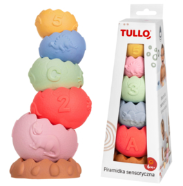 Tullo sensorische piramide | zonder gat | 6+ maanden |