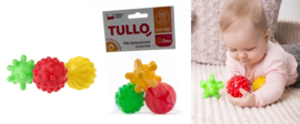Tullo Sensorische textuurballen - Set van 3- 0m+