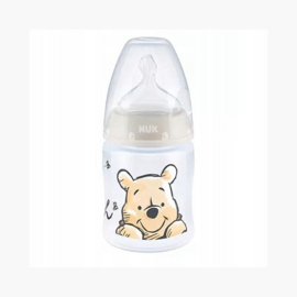 NUK |  First Choice+ |  Winnie de Poeh |  babyfles  |  0-6 maanden | temperatuurcontrole |  150 ml