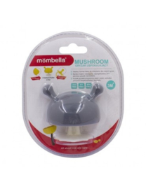 Mombella Bijtring Mushroom - grijs- 3m+