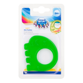 Canpol Babies transparante elastische bijtring-  0+m-  olifant