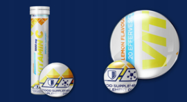ALLNUTRITION | Vitamin C 1000 mg – 3 stuks × 20 bruistabletten citroensmaak – Hoge dosering – Immuunsysteem & Energie |