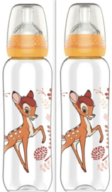 Tigex | babyfles set van 2 |  2 x 330 ml |  Disney Bambi | 6m+ | KORTING |