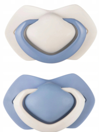 Canpol Babies PURE COLOR Set symmetrische siliconen fopspenen , 2 stuks |