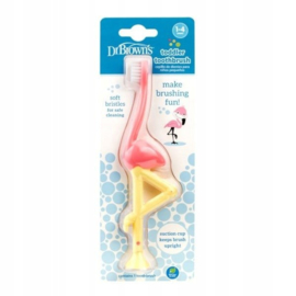 Dr. Brown's Baby's Tandenborstel - Flamingo
