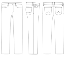 Alberto Premium jeans 4207 1571 lengte 30 inch