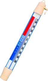Koel-vriesthermometer ovaal bont kunststof -40+50:1℃