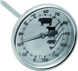 Vleesthermometer rvs 0-120℃