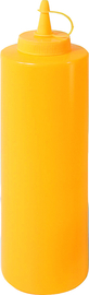 Knijpflacon 0,70 liter geel kunststof