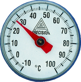 Vleesthermometer insteek bimetaal zakmodel -10+100:1℃