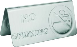 Tafelkaart r.v.s. ''no smoking''