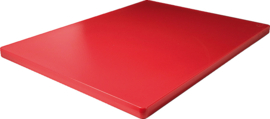 Snijplank HACCP rood 61x46x2,5 cm