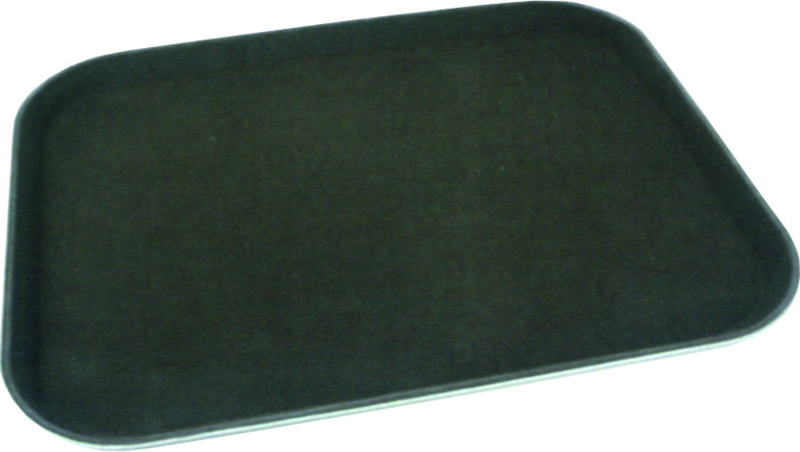 Dienblad polypropyleen non-slip 45x65 cm zwart