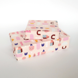 Kadopapier Pink 50 x 70
