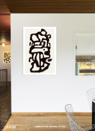 ARCHEOLOGY-1  | Midcentury Graphic Studio | Werk op aluminium mat wit
