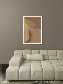 COLLAPSE | Midcentury Graphic Studio | Werk op aluminium mat wit