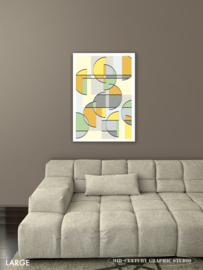 FRUIT SALAD | Midcentury Graphic Studio | Werk op aluminium mat wit