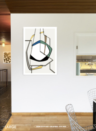 RING | Midcentury Graphic Studio | Werk op aluminium mat wit