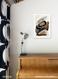 ANGEL | Midcentury Graphic Studio | Werk op aluminium mat wit