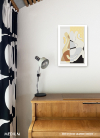 ROCKER | Midcentury Graphic Studio | Werk op aluminium mat wit