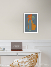 MUSIC | Midcentury Graphic Studio | Werk op aluminium mat wit