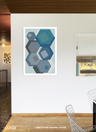 NETWORK | Midcentury Graphic Studio | Werk op aluminium mat wit
