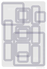 MOVEMENT | Midcentury Graphic Studio | Werk op aluminium mat wit