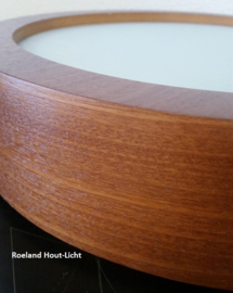 plafondlamp Lukomo Meranti Hout 43 cm